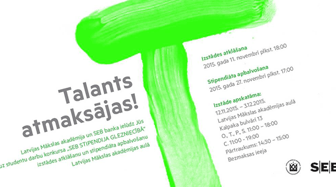 Talants atmaksājas!