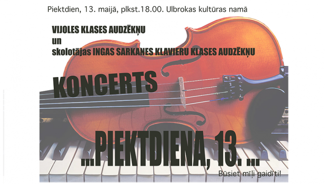 Koncerts “Piektdiena, 13. …”