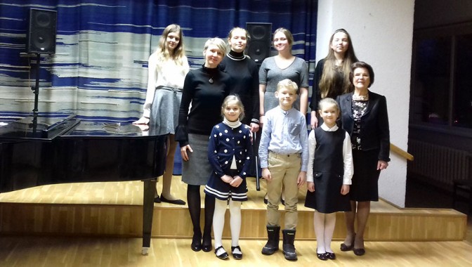 Koncerts Vājredzīgo pansionātā